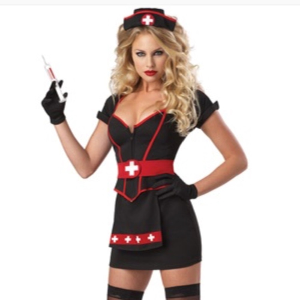 Women’s nurse costume, M, in package, never worn.